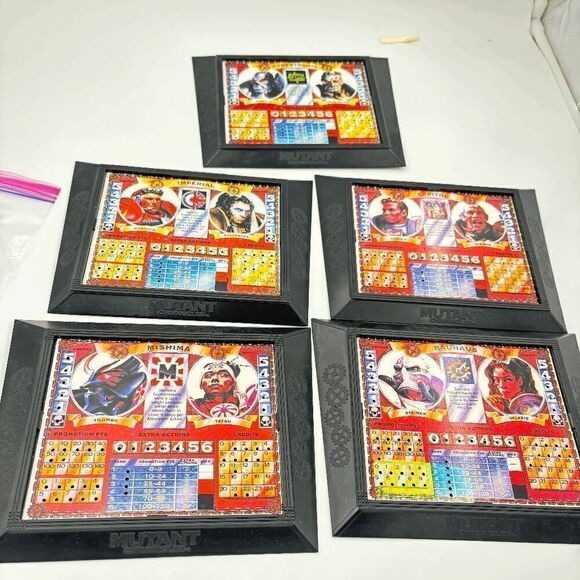 Mutant Chronicles Siege of the Citadel Hero Boards Pegs Rulebook Quick Reference - Picture 4 of 6